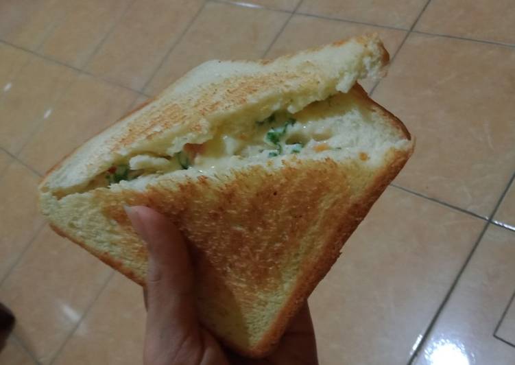 Resep Sandwich Shrimp Bruschetta Anti Gagal