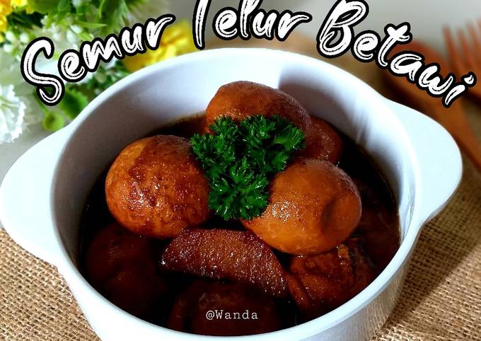 Resep Semur Telur Dan Tahu Betawi Oleh Josephine Octora Wanda Cookpad