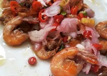 Resep Populer Udang Sambal DabuDabu Enak Bergizi