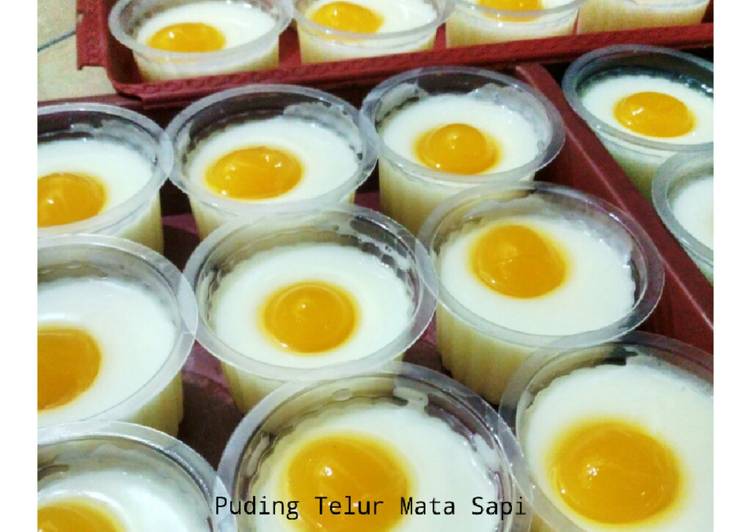 Resep Puding Telur Mata Sapi oleh Dapur Mama Abim&Agni Cookpad