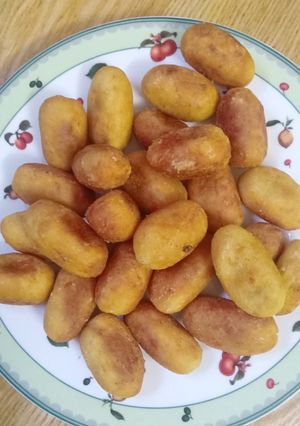 Hình của món Khoai lang kén.