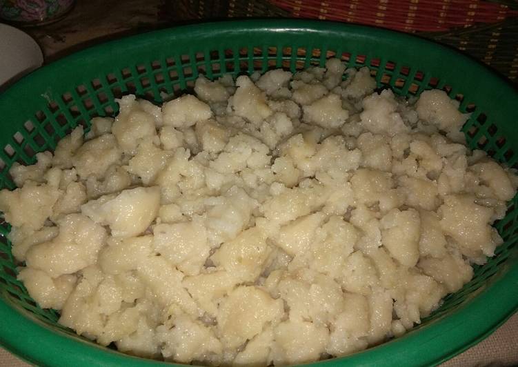 Tekwan pentol ikan gabus
