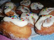 Una foto de donas sin huevo ni manteca
