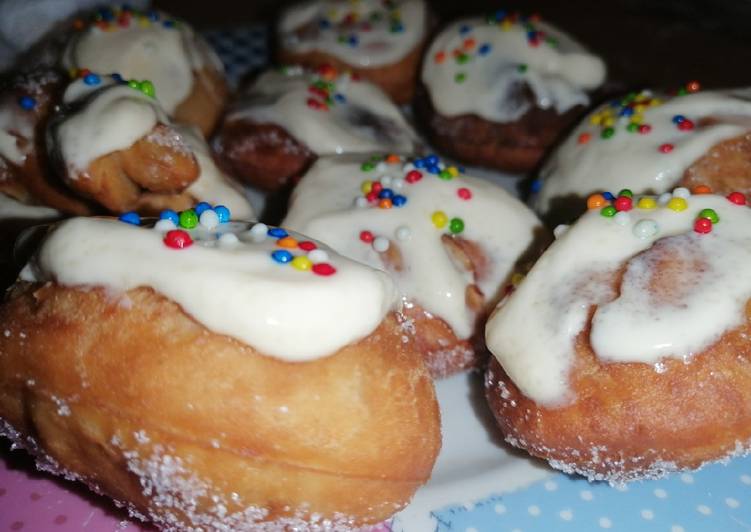 Donas beignets sin huevo🥯