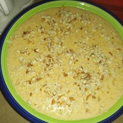 A picture of Badami kheer.