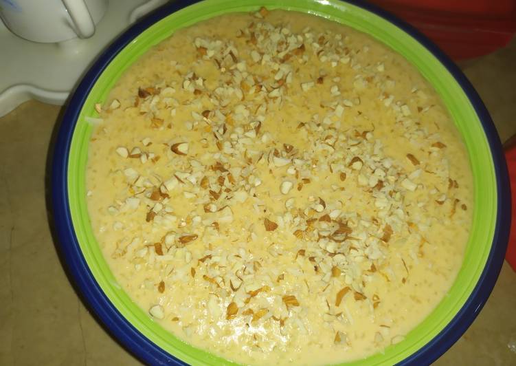 Recipe of Award-winning Badami kheer