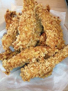 O poză a rețetei Crispy de pui.
