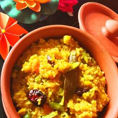 A picture of Khichidi.