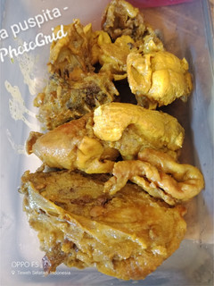 Foto resep Ayam ungkep bumbu kuning