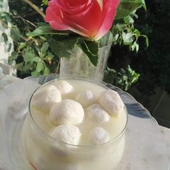 A picture of Soft and Spongy Rasgulla.