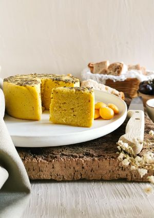 Foto de "Queijo" vegano de Tremoço