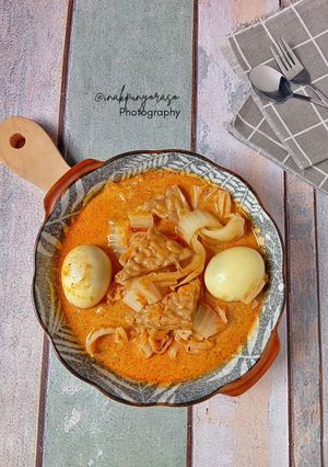 Foto resep Sayur Santan Tempe Sawi Putih dengan Bumbu Gulai
