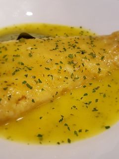 Una foto de Merluza en salsa verde