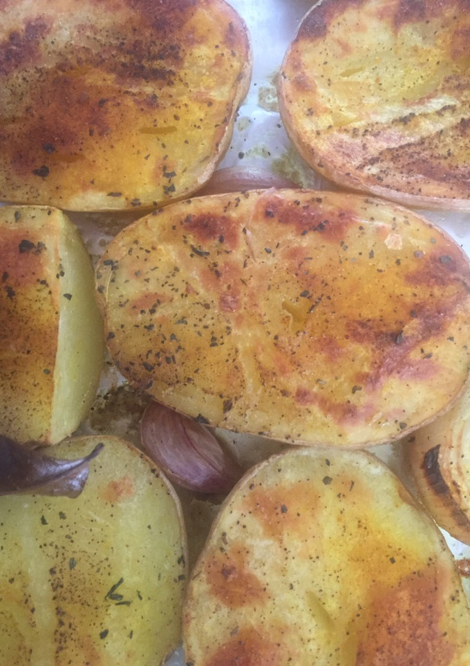 Una foto de Patatas al horno