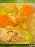 Canh Gà Hầm Cải Thảo Da Heo Khô