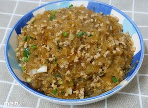 螞蟻上樹（肉末炒冬粉） 的食譜成品照片