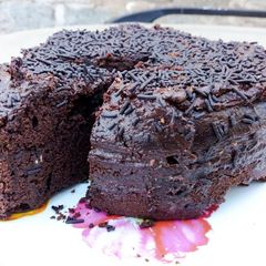 A picture of Chocolate fudge cake.