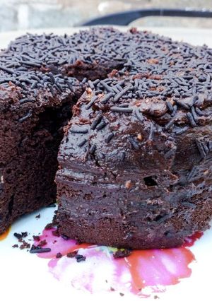 A picture of Chocolate fudge cake.