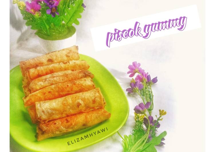 Pisang cokelat(piscok) kulit lumpia