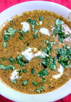 A picture of Punjabi dal makhani.