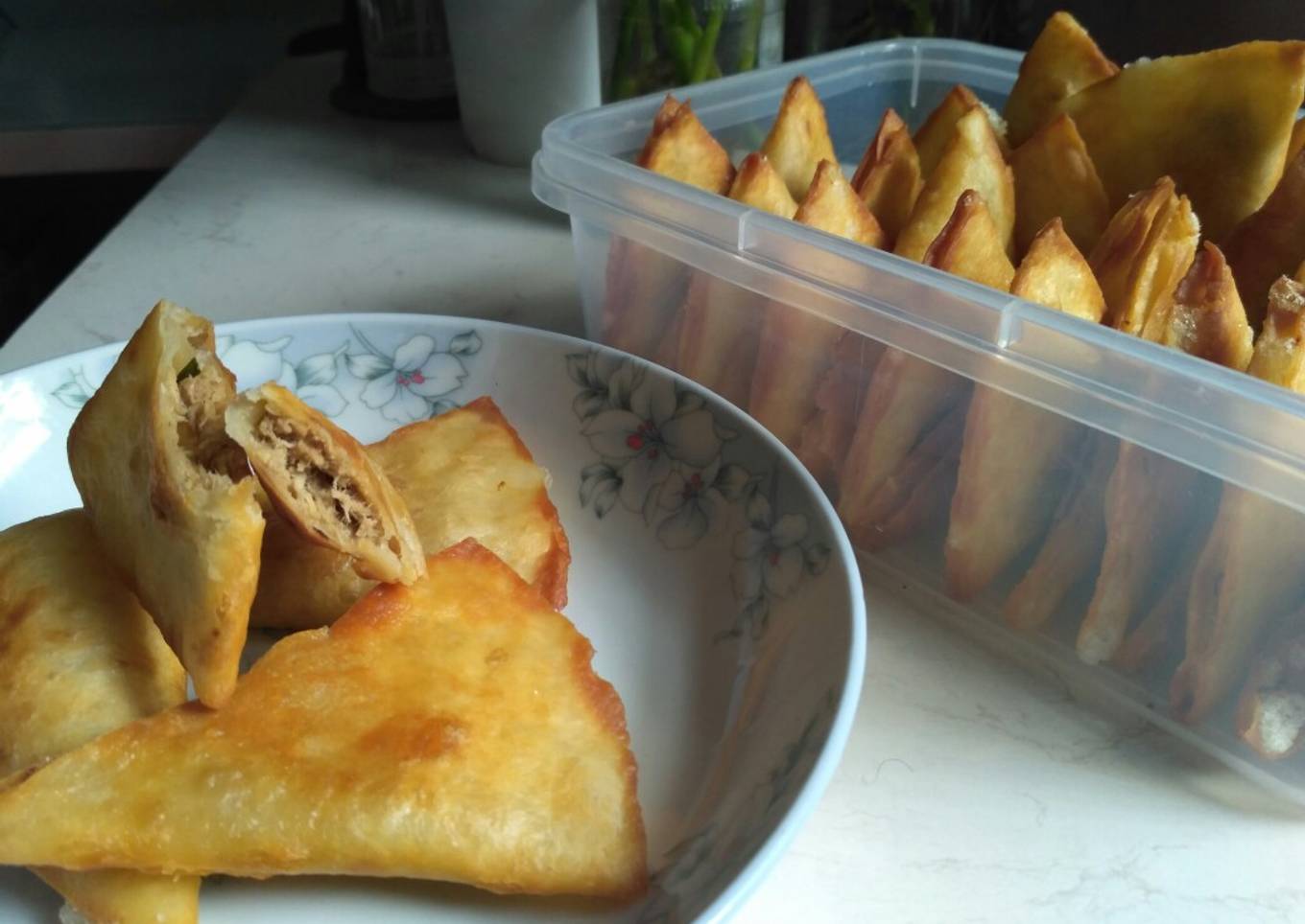 Chapati Isi Ayam