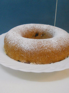 Una foto de Bunt cake de frutos rojos