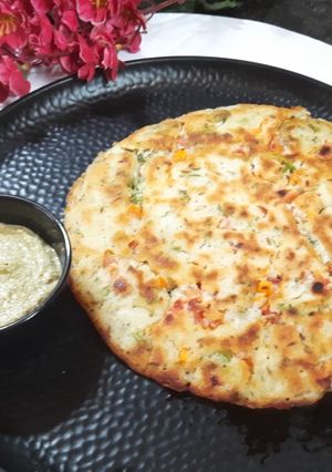 A picture of Samak Rice Pancake (Farali).