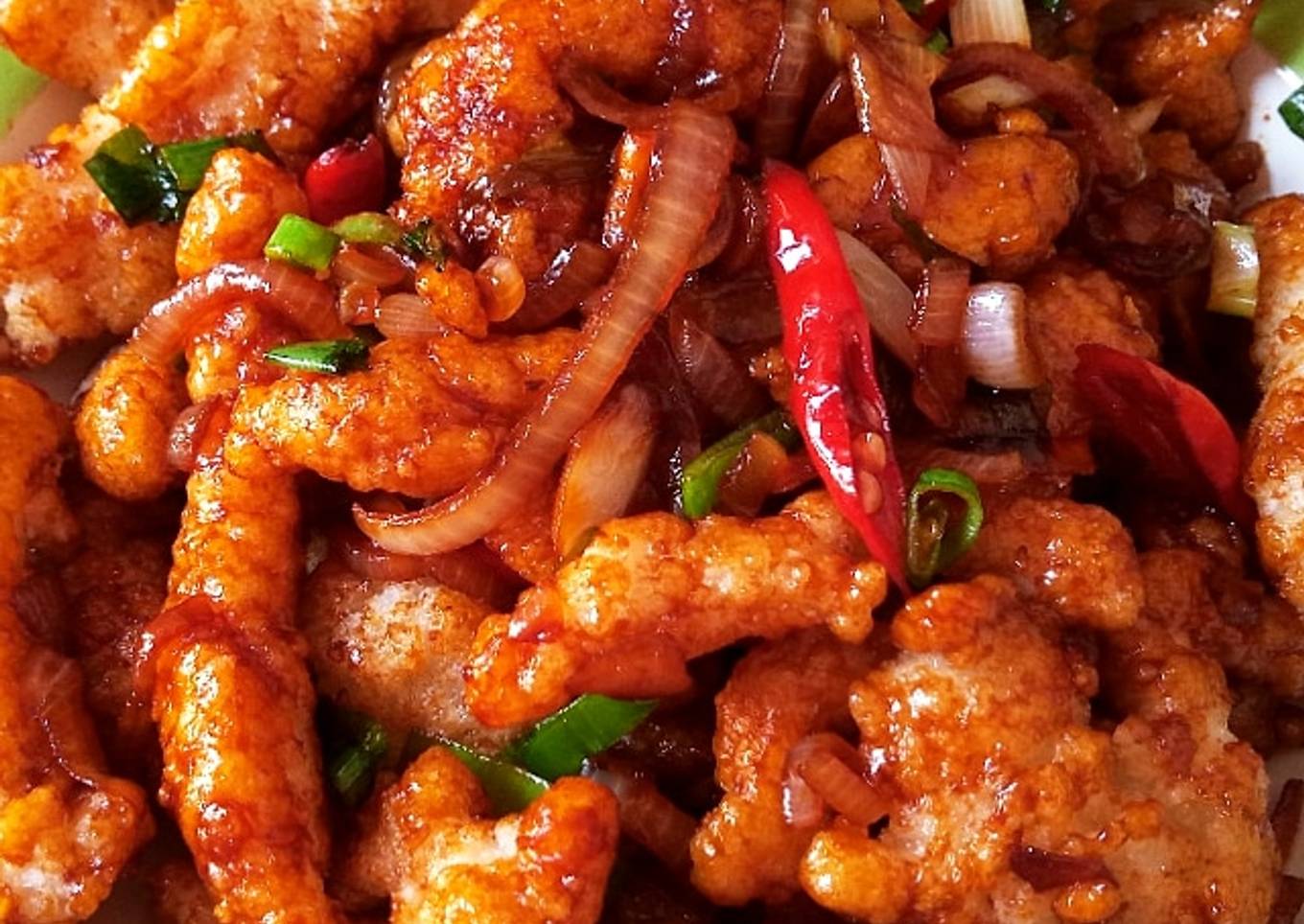 Ayam goreng saus Inggris