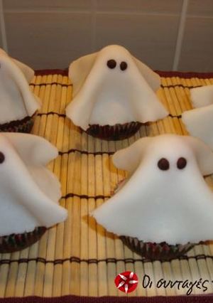 Φωτογραφία της συνταγής Cupcakes Φαντασματάκια