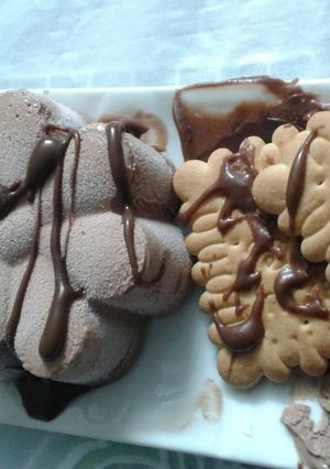 صورة لوصفة بوظة بالشوكولاتة