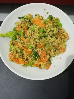 Foto resep Menu diet nasi goreng brokoli