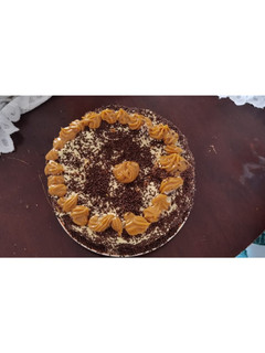 Una foto de Torta de manjar (receta básica y normal)