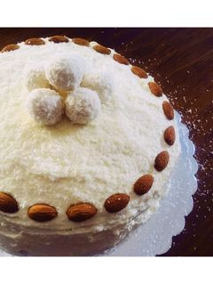 Raffaello torta recept fotója
