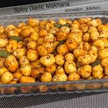 Spicy Garlic Makhana