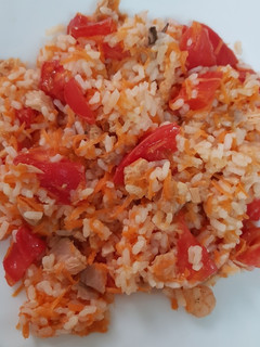 Una foto de Ensalada de arroz