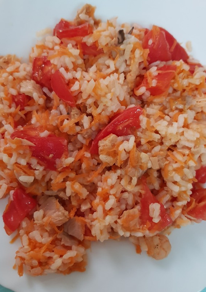 Una foto de Ensalada de arroz