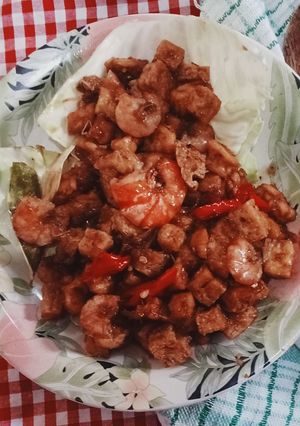 Foto resep Tumisan tahu tempe