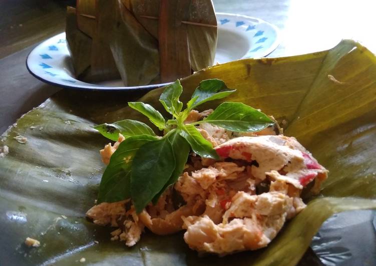 Pepes Tahu Jamur Kemangi