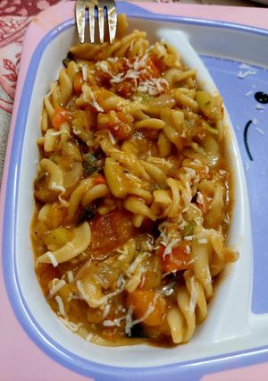 Φωτογραφία της συνταγής Βίδες με σάλτσα λαχανικών!!!