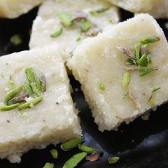 A picture of Milk Cheese Coconut Fudge.