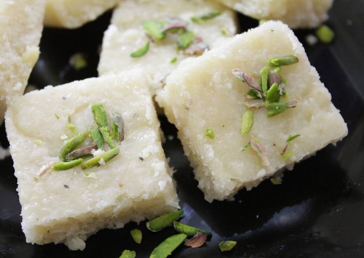 Milk Cheese Coconut Fudge