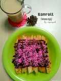 Banroll (banana roll) choco-berry