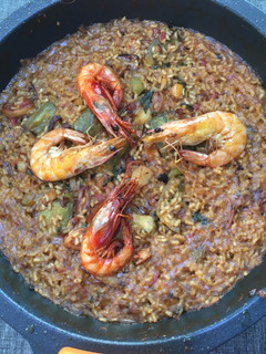 Una foto de Arroz de cananas 🦑