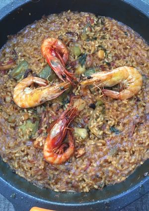 Una foto de Arroz de cananas 🦑