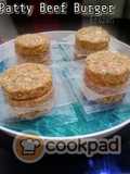 Patty Beef Burger Homemade Frozen by Ummirizqi
