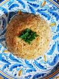 Zuccotto alla libanese con bulgur e vermicelli al pomodoro 🌷