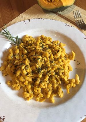 Foto di Spätzle di zucca