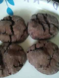 A picture of Cocoa Coffee Cookies.