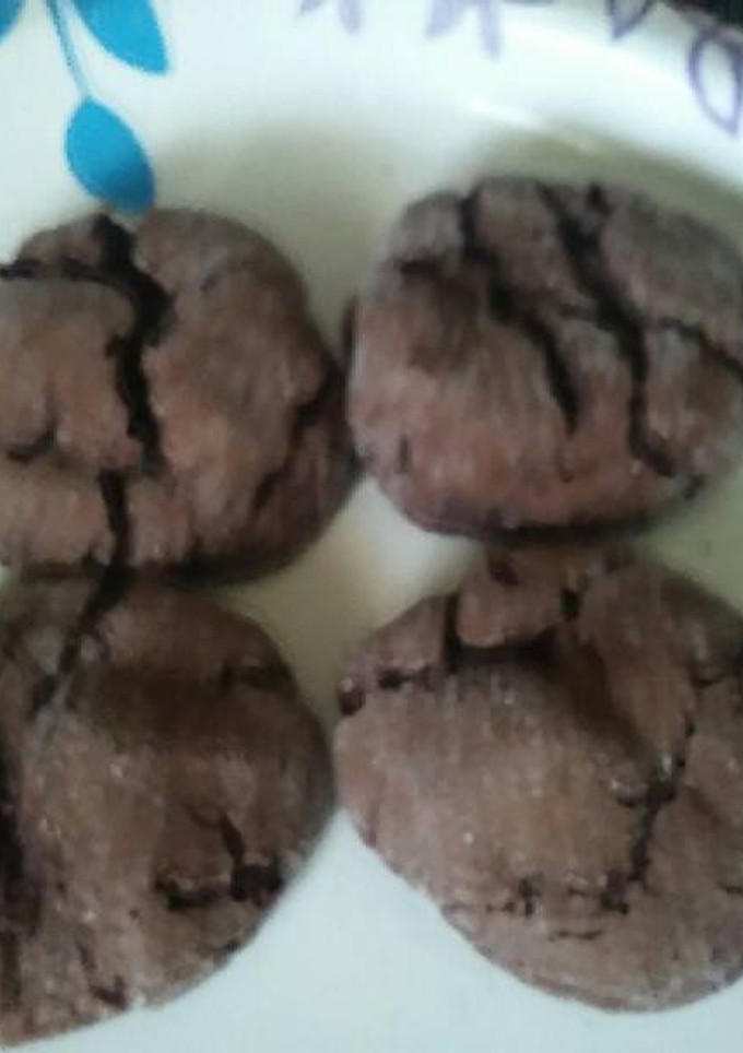 A picture of Cocoa Coffee Cookies.