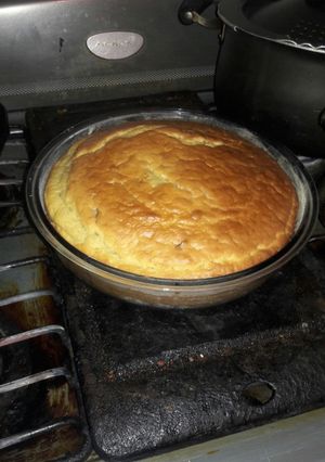 Una foto de Pastel de vainilla